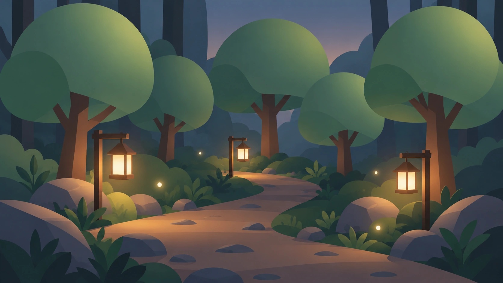 Lantern Trail game artwork